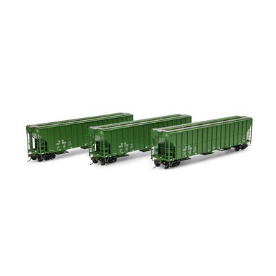 HO FMC 4700 Covered Hopper, BN #451664 / 451733 / 451746 (3) HO FMC 4700 Covered Hopper, BN #451664 / 451733 / 451746 (3)