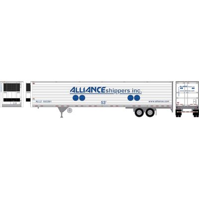 HO ATH 53' Utility Reefer Trailer, ALLZ #553391 HO ATH 53' Utility Reefer Trailer, ALLZ #553391