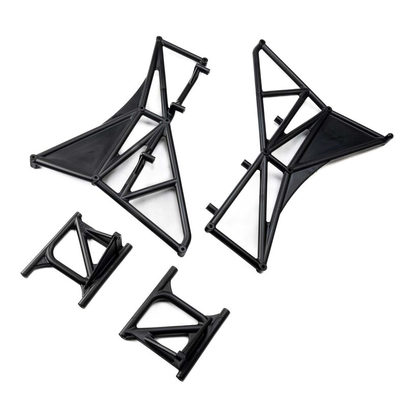 Fender Mounts and Cage, Rear, Left/Right: 5IVE-T 3.0