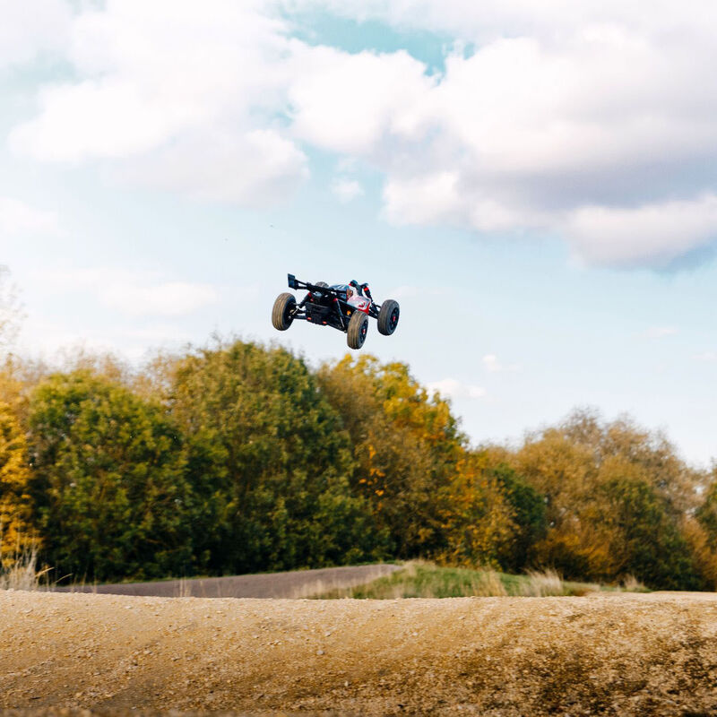 1/8 TYPHON 3S BLX 4WD Brushless Buggy with Spektrum RTR, Red