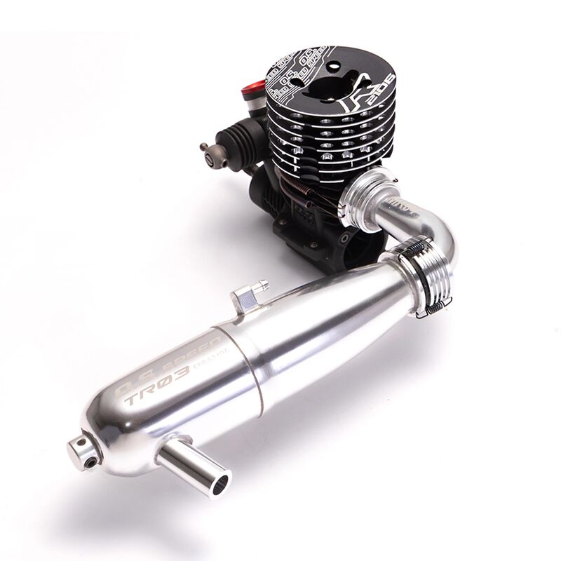 OS Engines R2106 3.49cc Nitro Engine with Muffler Set