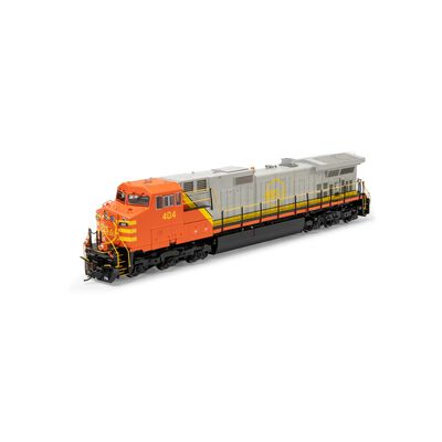 HO GE Dash 9-44CW Locomotive with DCC & Sound, QNSL #404 HO GE Dash 9-44CW Locomotive with DCC & Sound, QNSL #404