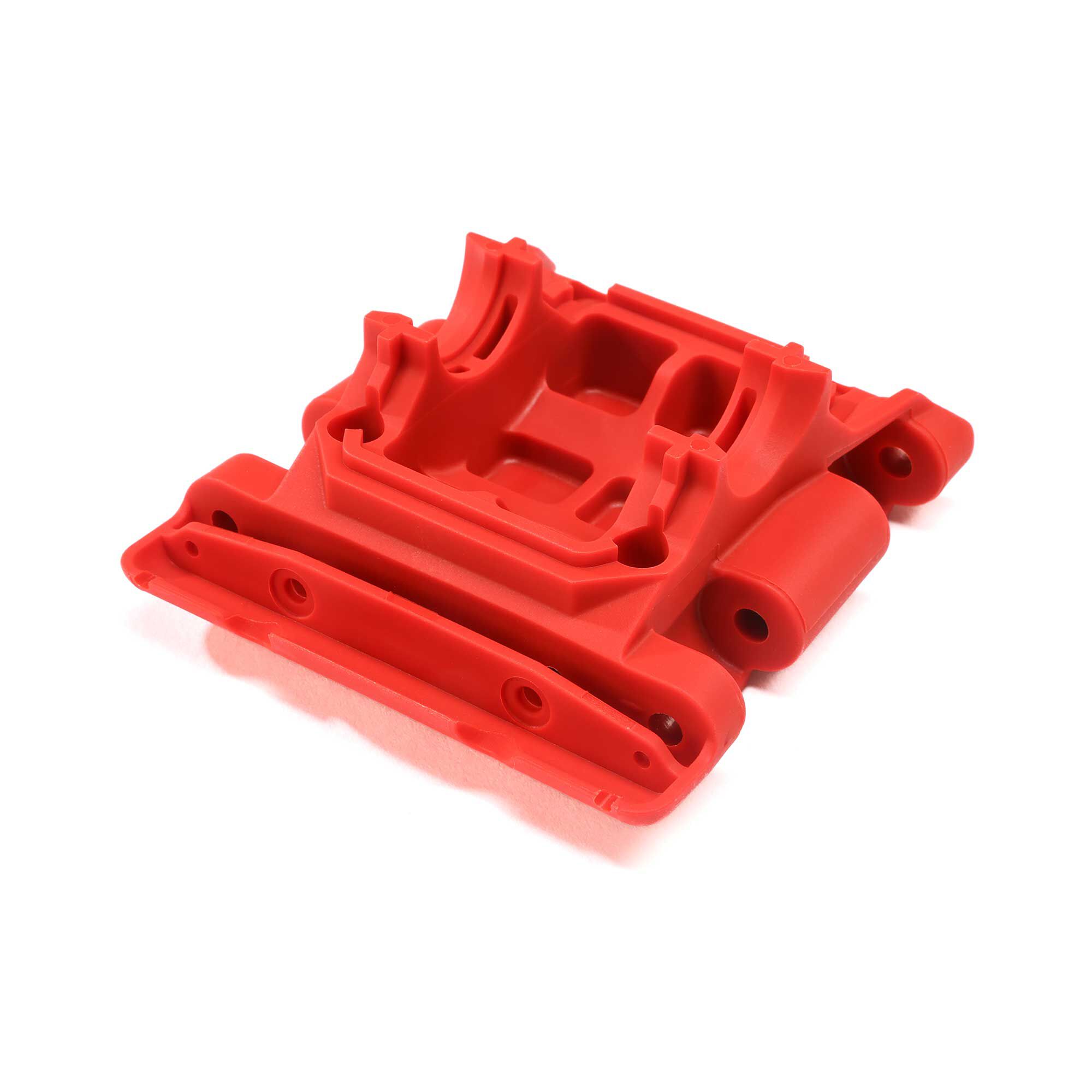 ARRMA Rear Lower Skid/Gearbox Mount, Red | Horizon Hobby