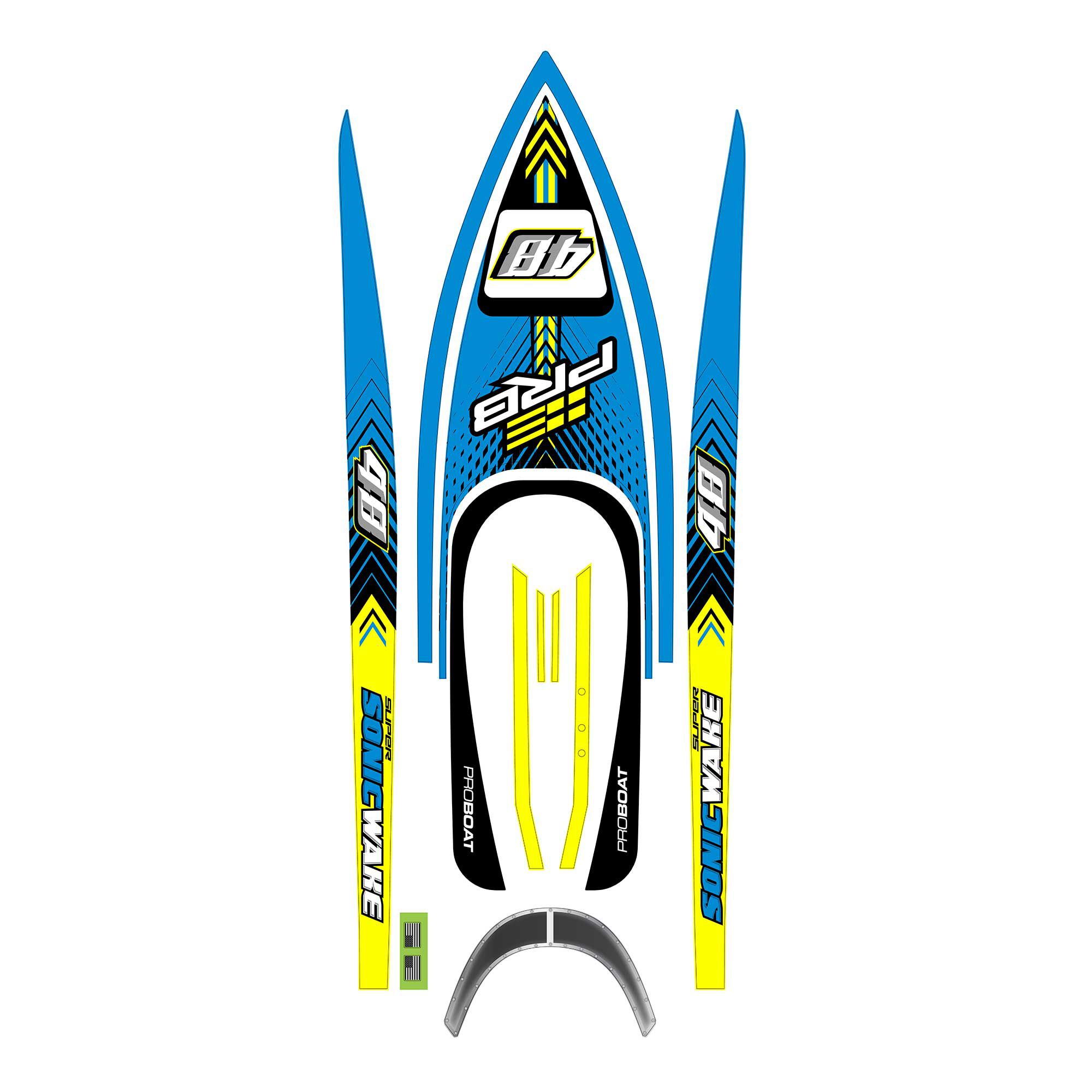 Pro Boat Pro Boat Decal Set: SSW 48
