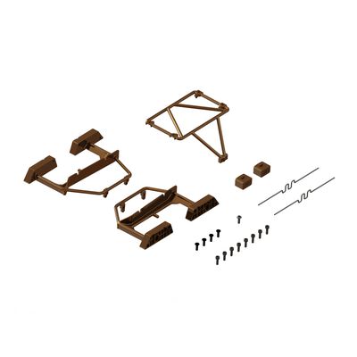 Desert Truck Body Roll Cage Set, Bronze: GROM Desert Truck Body Roll Cage Set, Bronze: GROM
