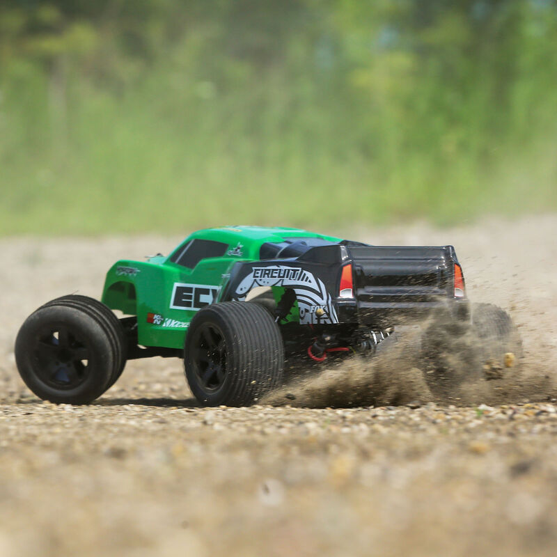 1/10 Circuit 2WD Stadium Truck Brushed RTR, Green