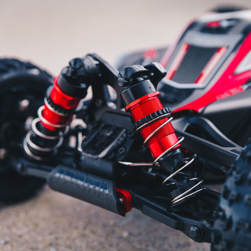 1/8 TYPHON 6S BLX 4WD Brushless Buggy with Spektrum RTR, Red/Grey