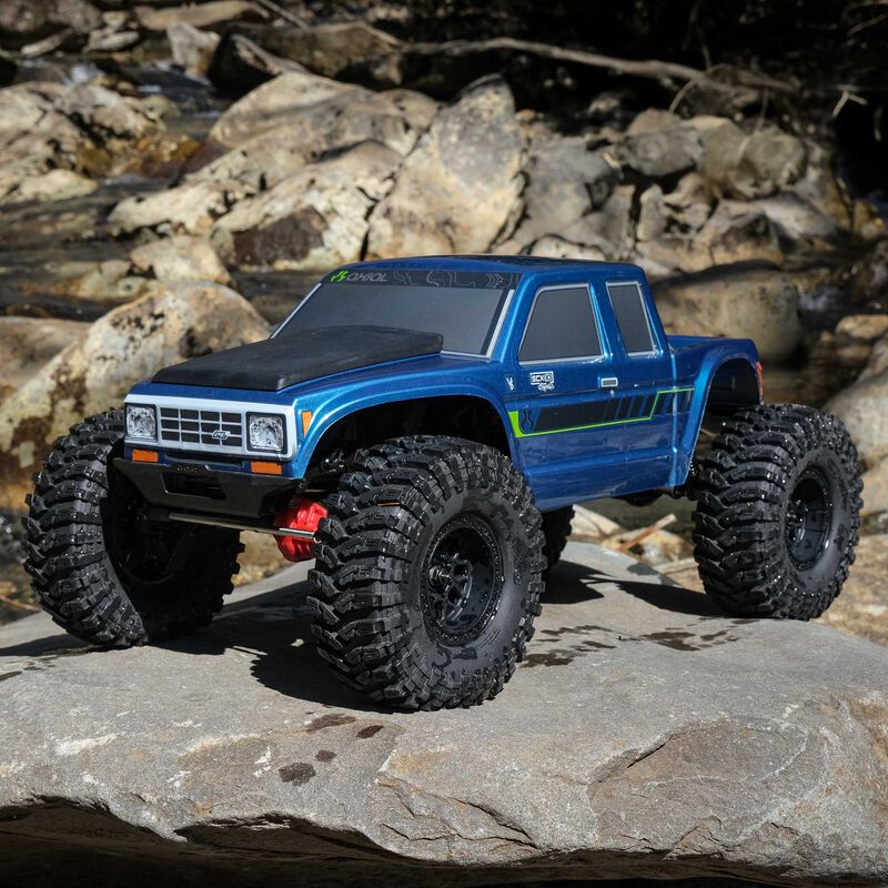 [�˾���ũ] AXI-2036T2 [Axial] 1/10 SCX10 III Coyote 4X4 RTR Brushed Rock Crawler, Blue 11