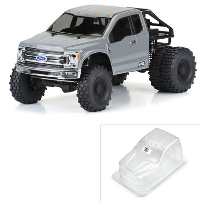 1/10 2017 Ford F-250 Super Duty Cab-Only Clear Body 12.3" WB Crawler 1/10 2017 Ford F-250 Super Duty Cab-Only Clear Body 12.3" WB Crawler