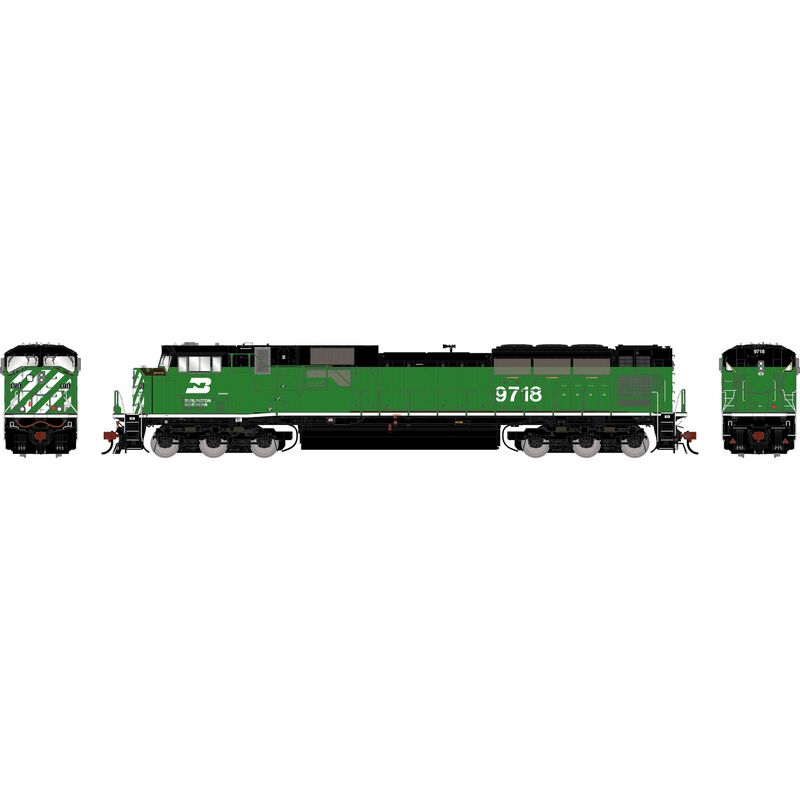 HO GEN SD90MAC Locomotive, Legendary Liveries BN #9718 HO GEN SD90MAC Locomotive, Legendary Liveries BN #9718
