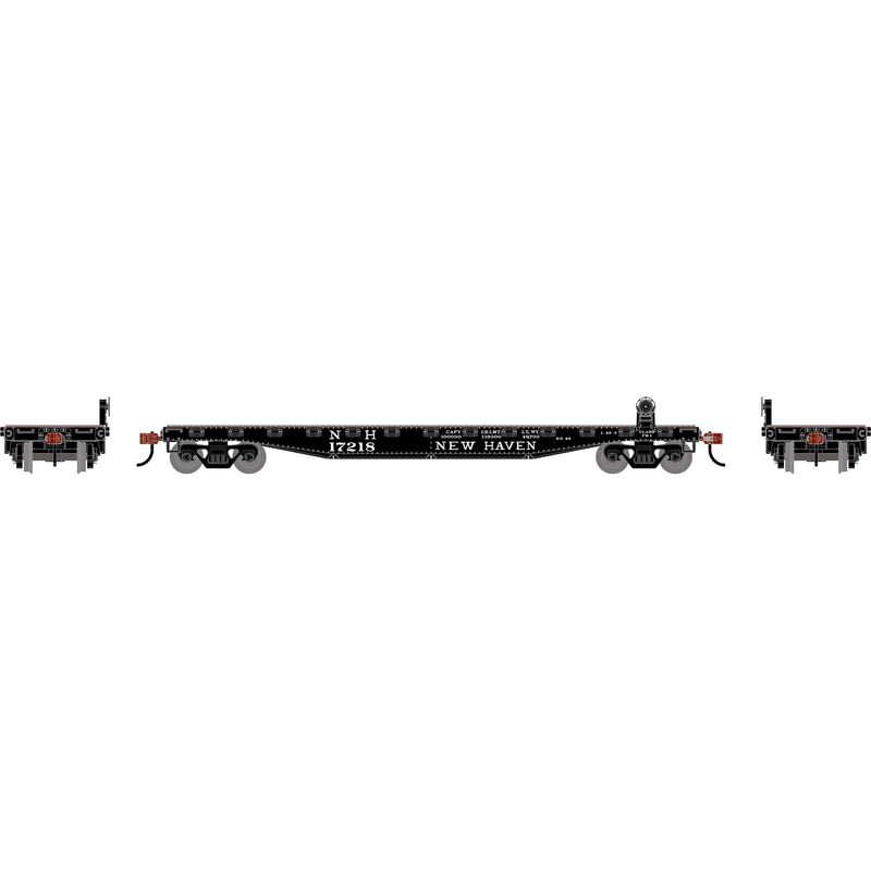 HO RND 50' Flat Car, NH #17218 HO RND 50' Flat Car, NH #17218