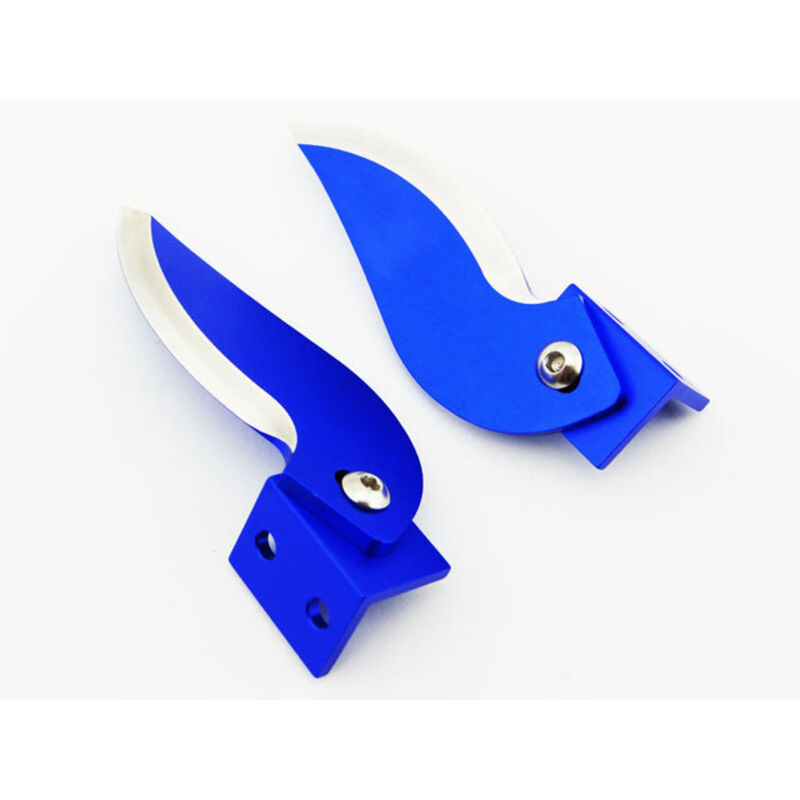 Adjustable Aluminum Turn Fins: Traxxas Spartan