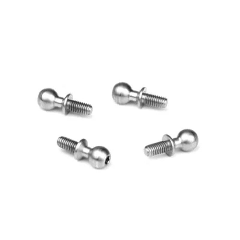 5.5mm x 6mm Thread Long Neck Ball Studs (4)