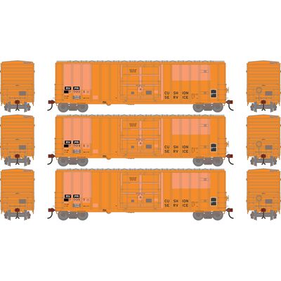 HO ATH 50' FMC 5327 12' Plug Door Box Car, Primed for Grime RVPR #77031/77041/77057 (3) HO ATH 50' FMC 5327 12' Plug Door Box Car, Primed for Grime RVPR #77031/77041/77057 (3)