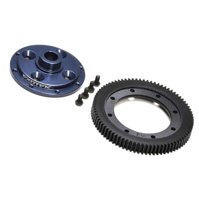 Machined 81 Spur Gear And Mounting Plate: Eb410 Machined 81 Spur Gear And Mounting Plate: Eb410