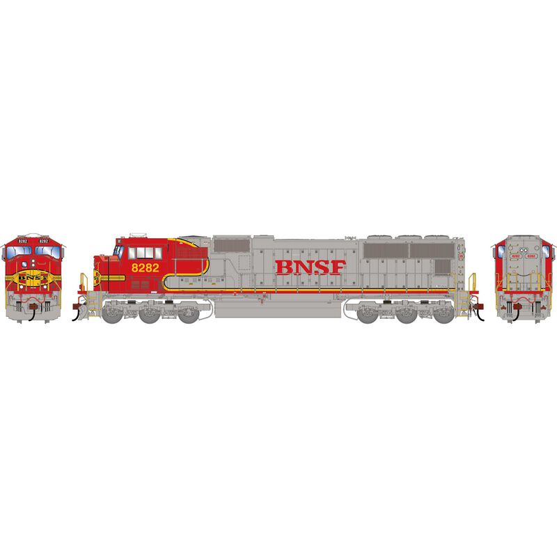 HO SD75I Locomotive, BNSF #8282