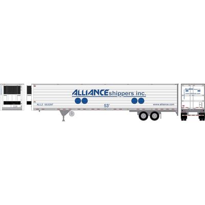 HO ATH 53' Utility Reefer Trailer, ALLZ #553297 HO ATH 53' Utility Reefer Trailer, ALLZ #553297