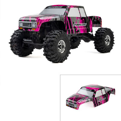 Limited Edition Pre-Cut/Pre-Painted Coyote High Performance Pink Fury Body: Axial SCX30 Limited Edition Pre-Cut/Pre-Painted Coyote High Performance Pink Fury Body: Axial SCX30