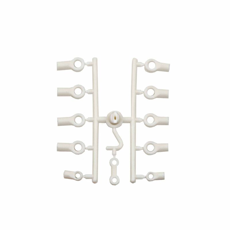 Shock Rod End Set, 1/10 Team Associated RC10