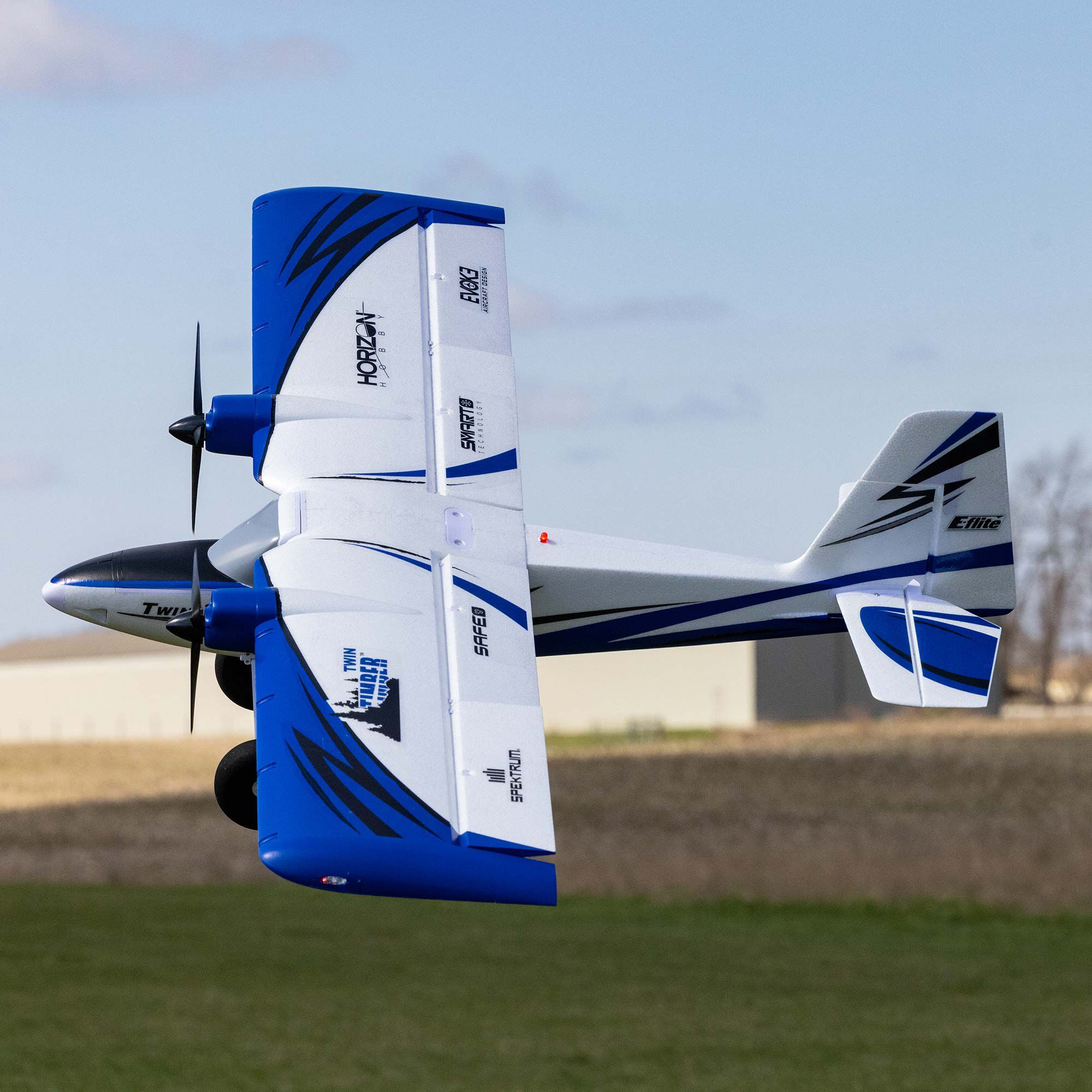 [���ܼ�] EFL23850 [E-FLITE(Blade)] Twin Timber 1.6m BNF Basic with AS3X and SAFE Select