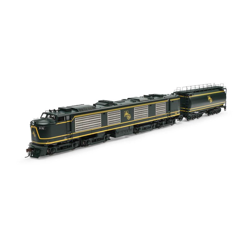 Athearn Genesis HO Gas Turbine Locomotive with Tender, GE #102