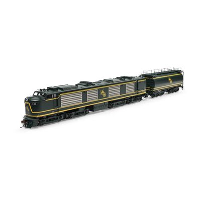 HO Gas Turbine Locomotive with Tender, GE #102 HO Gas Turbine Locomotive with Tender, GE #102