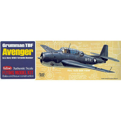 Grumman TBF Avenger Kit, 16.5" Grumman TBF Avenger Kit, 16.5"