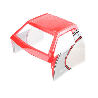 1/10 Cab Section, Red: Baja Rey 1/10 Cab Section, Red: Baja Rey