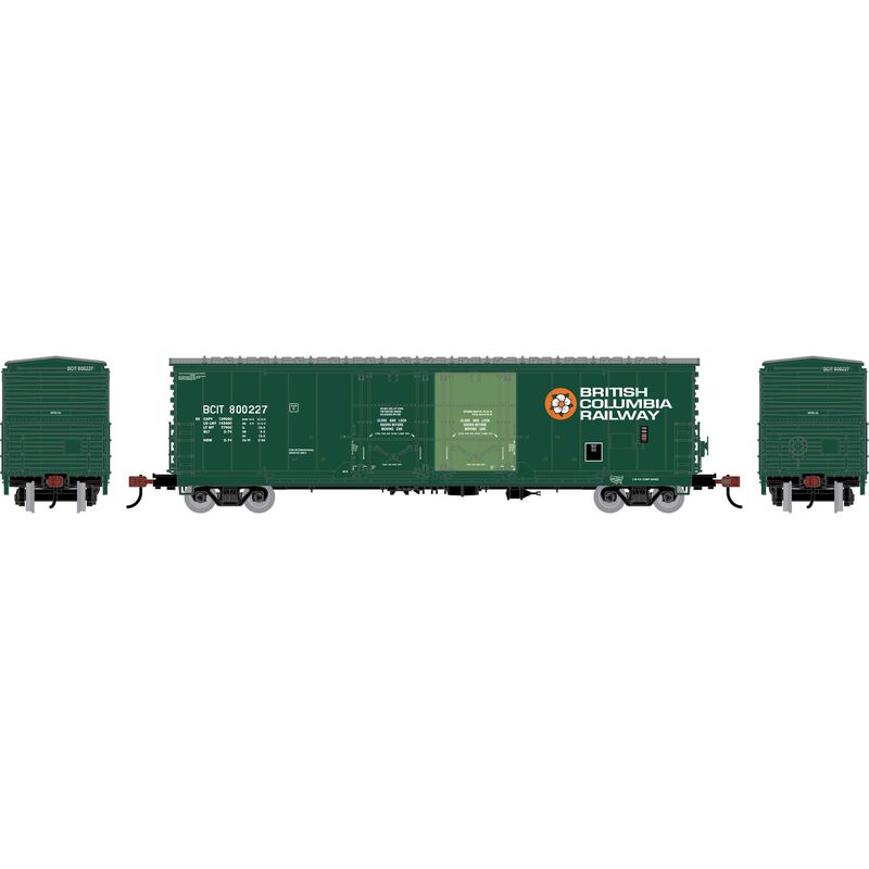 HO ATH 50' Evans Double Plug Door Box Car, BCIT #800227