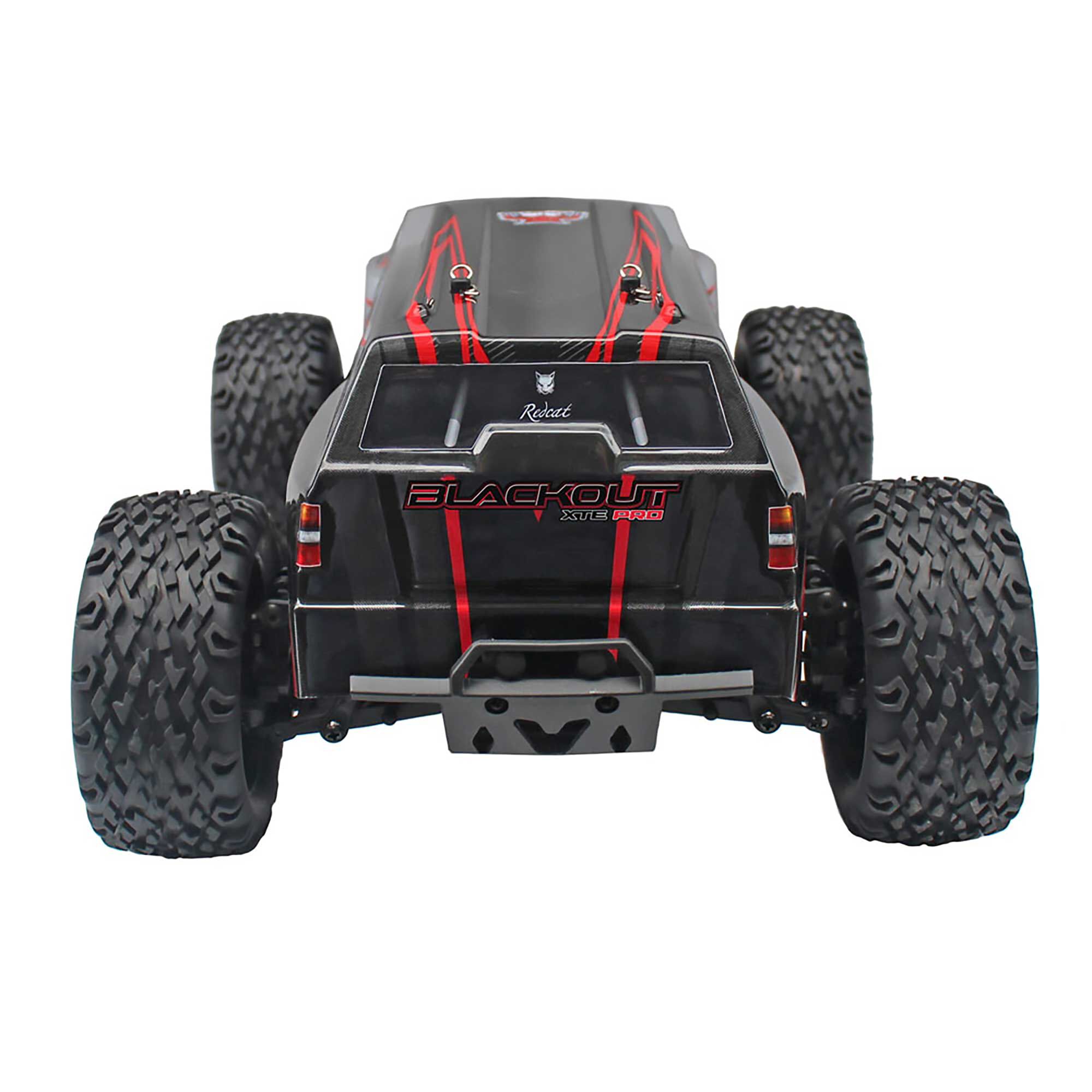 Redcat Racing 1 10 Blackout XTE Pro 4WD Monster Truck Brushless RTR Silver Horizon Hobby