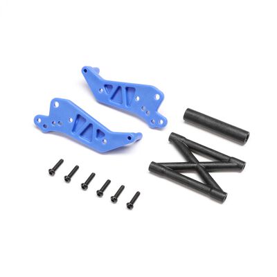 Wheelie Bar Set, Blue: Mini LMT Wheelie Bar Set, Blue: Mini LMT