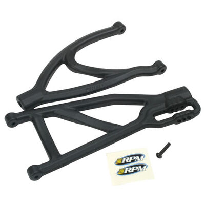 Rear A-Arms, Left or Right, Black: Revo Rear A-Arms, Left or Right, Black: Revo