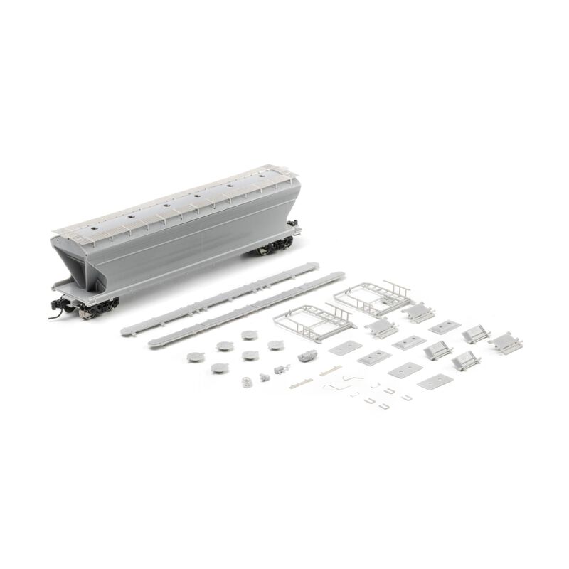 Athearn Genesis N ACF4600 Covered Hoppers, Undecorated Phase I Low Brake Athearn Genesis N ACF4600 Covered Hoppers, Undecorated Phase I Low Brake