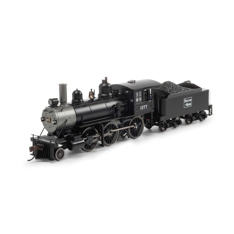 HO RTR Old Time 2-6-0 Mogul with DCC & Sound, B&M #1377