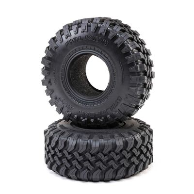 1.9" Falken Wildpeak M/T 4.7" R35 Tires with Inserts (2) 1.9" Falken Wildpeak M/T 4.7" R35 Tires with Inserts (2)