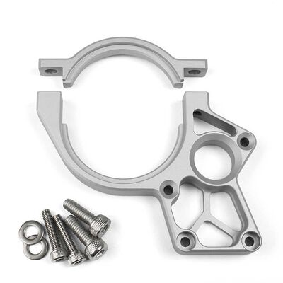 Motor Plate, Clear Anodized: Axial Yeti / RR10 Motor Plate, Clear Anodized: Axial Yeti / RR10
