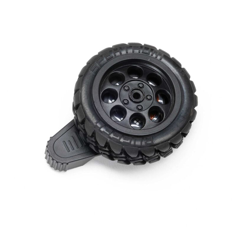 Spektrum Rugged Wheel with Thumb Steer