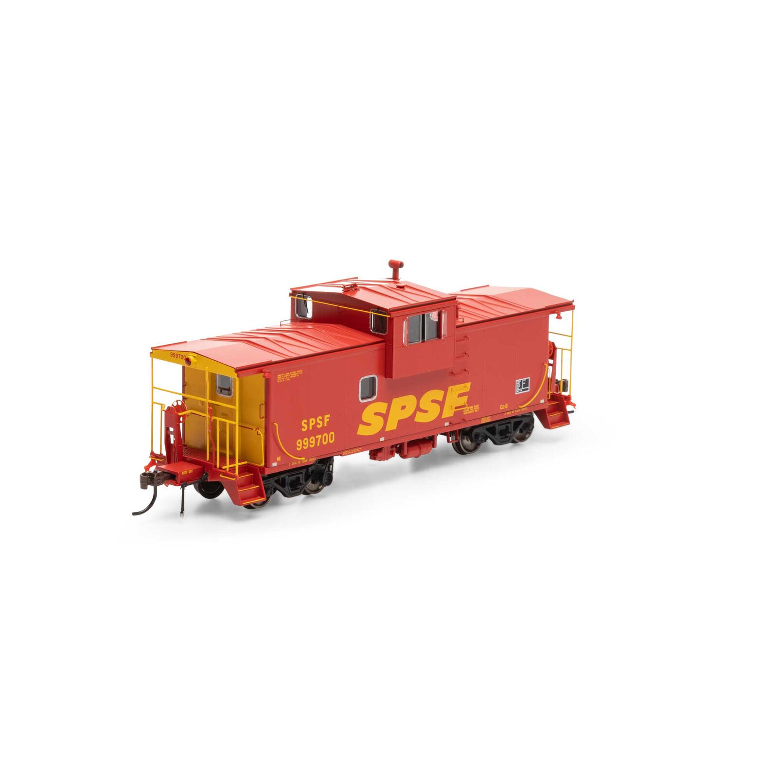 HO CE-8 ICC Caboose with Lights & Sound, SPSF #999700