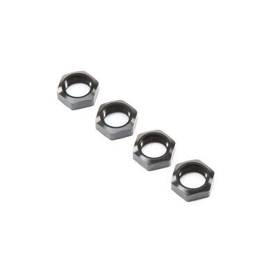 Wheel Nuts, Black (4): Super Baja Rey Wheel Nuts, Black (4): Super Baja Rey