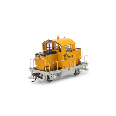 HO EMD Model 40 Locomotive, Yellow Shop Goat #11 HO EMD Model 40 Locomotive, Yellow Shop Goat #11