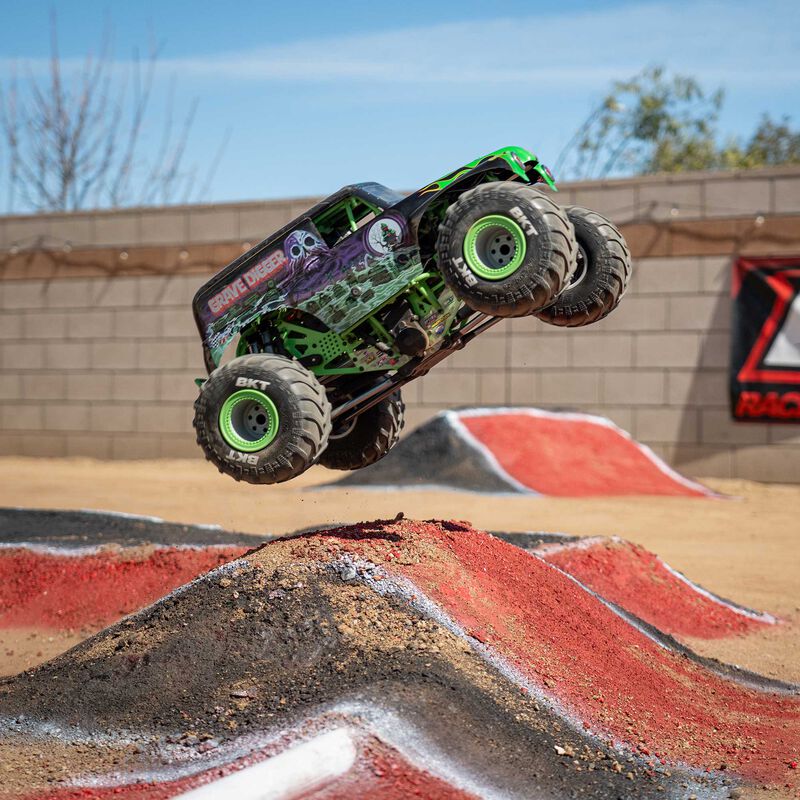 [�˾���ũ] LOS04028T1 [TEAM LOSI] LOSI 1/8 LMT 2.0 Grave Digger 4X4 �ָ��� �׽� �귯�ø��� ���� Ʈ�� RTR, �׸� 23