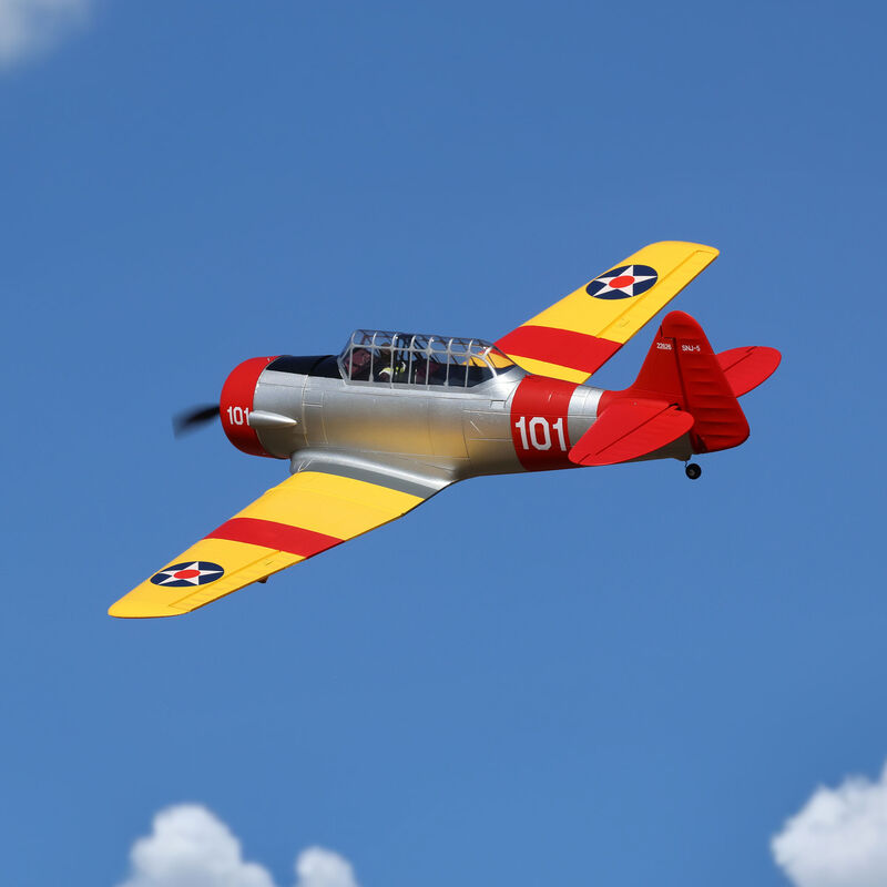 SNJ-5/AT-6 Texan 1.5m BNF Basic with AS3X+ and SAFE Select