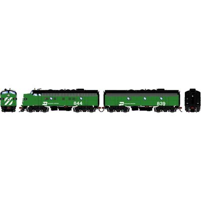 HO GEN F9A/F9B Locomotive, BN 'Freight' F9A- #844 F9B- #839 HO GEN F9A/F9B Locomotive, BN 'Freight' F9A- #844 F9B- #839