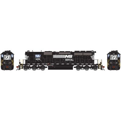 HO SD40-2 Locomotive with DCC & Sound, NS #3259 HO SD40-2 Locomotive with DCC & Sound, NS #3259