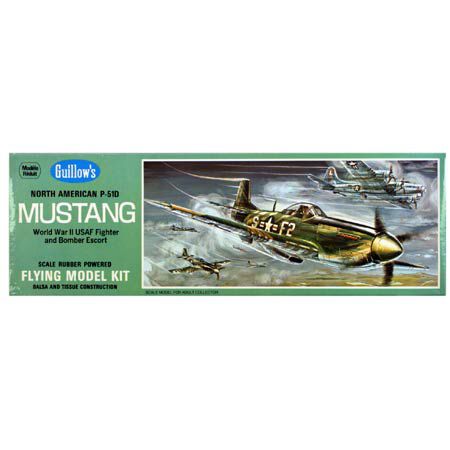 Guillow Guillow North American P-51D Mustang Kit, 17