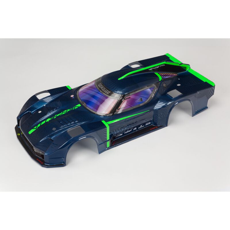 1/8 Finished Body: VENDETTA 4X4 BLX