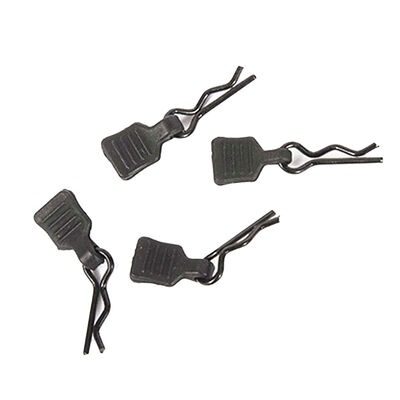 Body Clip 6mm Black (4) Body Clip 6mm Black (4)