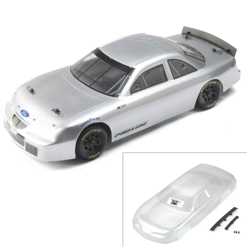 1/12 Pre-Cut 1996 Ford Thunderbird Clear Body: Losi NASCAR