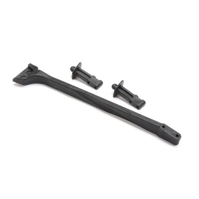 Rear Chassis Brace, Front Body Posts: 8XTE RTR Rear Chassis Brace, Front Body Posts: 8XTE RTR