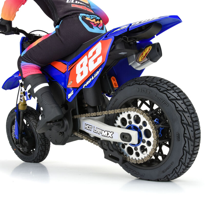 Pro-Line Racing 1/4 Supermoto Rear Wheel Black: Promoto-MX/SM | Horizon ...